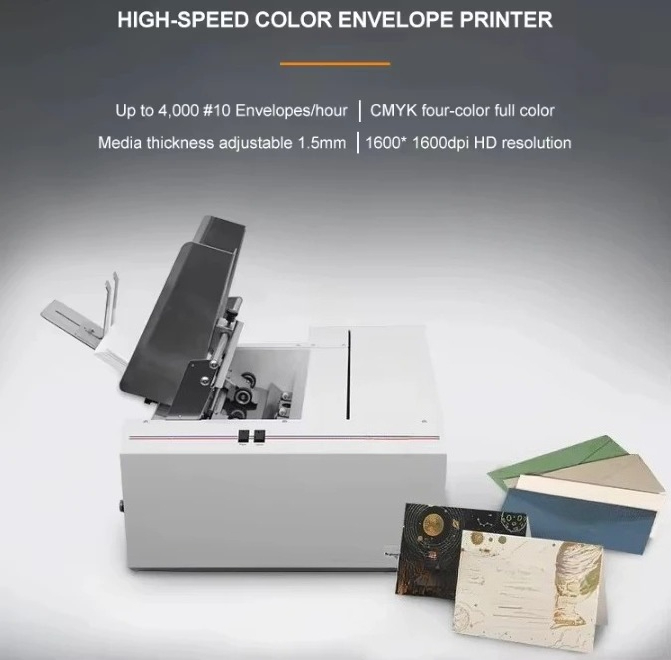 آلة طباعة البطاقات البريدية لل - مراجعة Commercial Envelope Printing وسعره