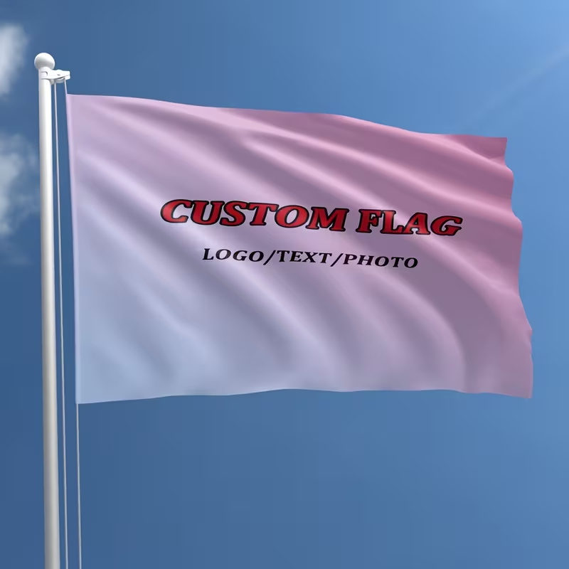 لافتة علم مخصصة للفعاليات التج - مراجعة Commercial Printing Shop وسعره