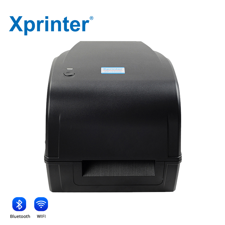 طابعة باركود حرارية XP-H400B/T - مراجعة Commercial Ribbon Printing Machine وسعره
