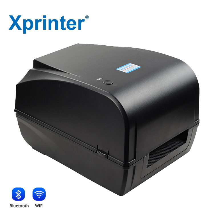 طابعة باركود حرارية XP-H400B/T - مراجعة Commercial Ribbon Printing Machine وسعره