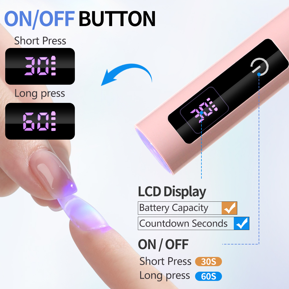 مصباح تجفيف الأظافر بالأشعة فو - مراجعة Uv Led Lamp Printer وسعره