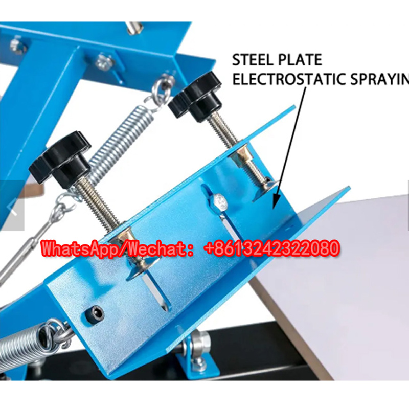 آلة طباعة الشاشة 4 ألوان لحقيب - مراجعة Commercial Ribbon Printing Machine وسعره
