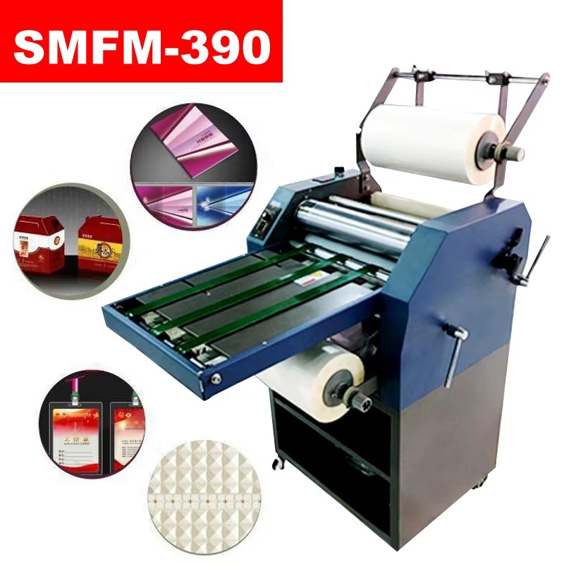 آلة تغليف حراري وبارد ثنائية ا - مراجعة Commercial Printing Shop وسعره