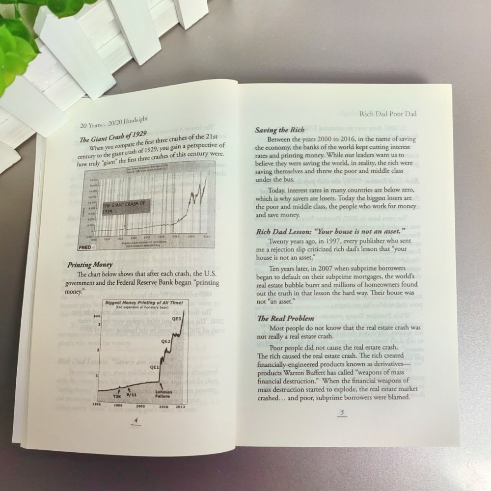 كتاب الأب الغني والأب الفقير ل - مراجعة Commercial Printing Books وسعره