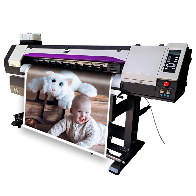 طابعة فينيل عريضة الحجم 1.8 مت - مراجعة Commercial Banner Printing وسعره