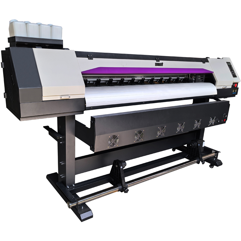 طابعة فينيل عريضة الحجم 1.8 مت - مراجعة Commercial Banner Printing وسعره